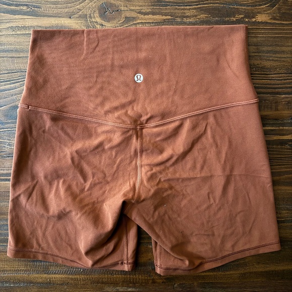 Lululemon Align 6" Shorts, Dark Terracotta, 8 - Picture 1 of 4